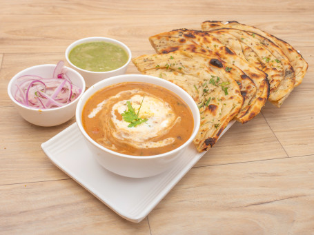 Dal Makhani 2 Laccha Paratha Salad