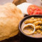 Aloo Puri 4 Pcs Puri +Salad+Mix Raita