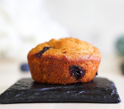 Eggless Blueberry Cupcake