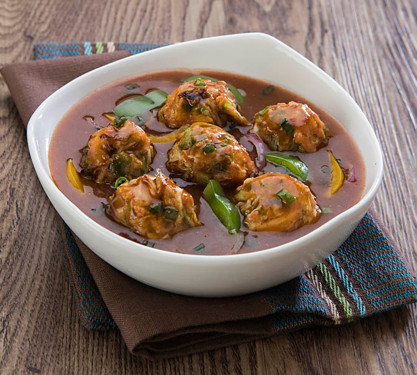 Corn Vegetable Manchurian Gravy