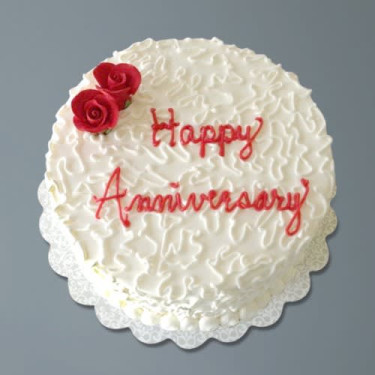 Anniversary Cake (Eggless)