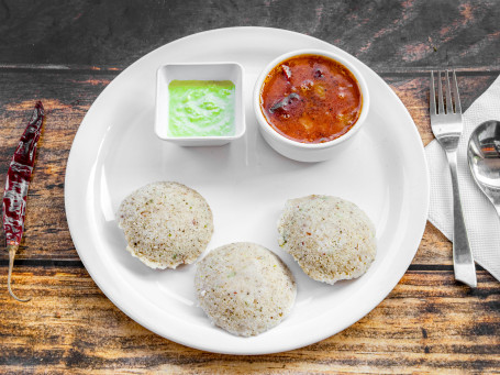 Ragi Idli And Sambar