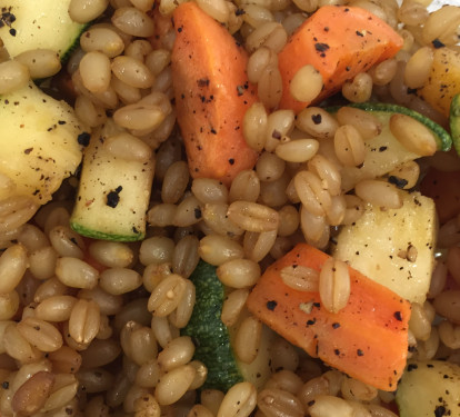 Zucchini Wheat Salad