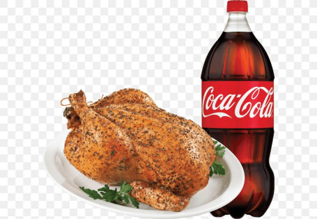 Chicken Roasted Quarter Coke 250 Ml