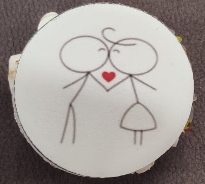 Couple Cupcake (Kiss)