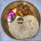 Mutton Curry (2 Pcs) With Tawa Roti (5 Pcs)