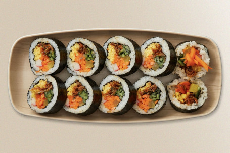 Spicy Crispy Anchovy Gimbap