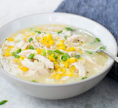 Creamy Sweet Corn With Chicken Stock