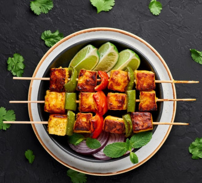 Cottage Cheese And Gherkins Shashlik