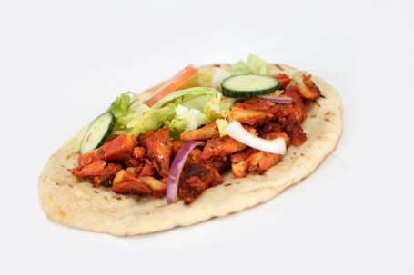 Pollo Donner Kebab En Naan