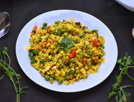 Spicy Potato Poha