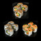 3 In 1 Sushi Box Veg (12Pcs)