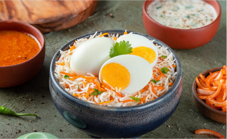 Egg Biryani 800 Gms 2 Egg