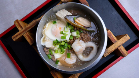 Korean Seafood Tofu Hot Pot