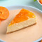 Orange Cheesecake Slice