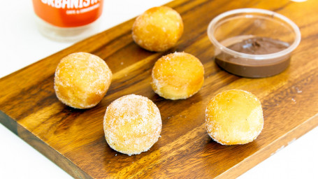 Plain Donut Balls With Nutella