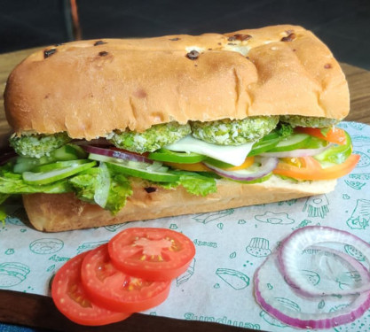 Hara Bhara Kabab Sandwich