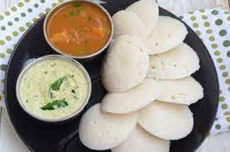 Idli [Only 6Pc] 500Gm Samber 100Gmnariyal Chutney