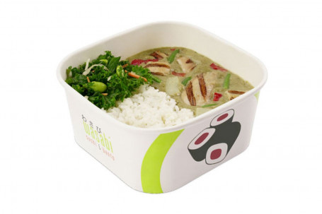 Thai Green Chicken Curry And Rice