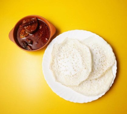 Palappam Fish Mulakitta Curry