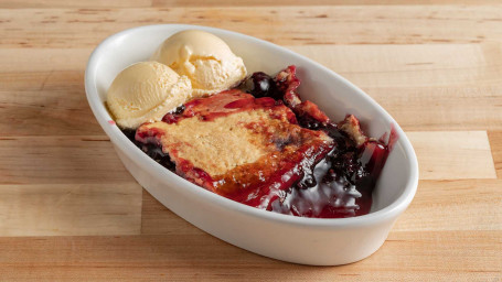 Wild Blackberry Cobbler