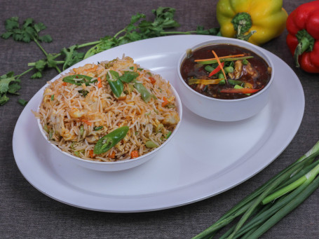 Chilli Garlic Chicken Fried Rice With Chicken Black Pepper