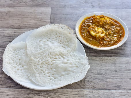 Appam 4 Egg Curry 1
