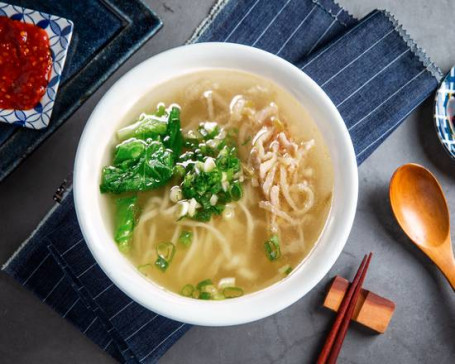 Pork Strips Noodles With Pickled Mustard