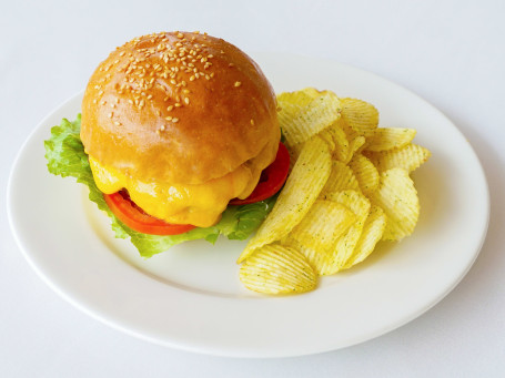 Cheesy Loaded Tenderloin Burger (Beef)