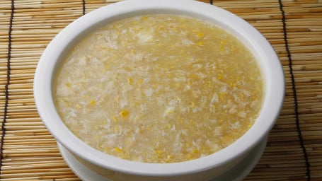 Sopa De Maíz Con Pollo Picado