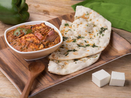 Kulcha (2 Pcs) Paneer Tikka Masala