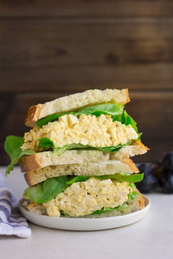 Scrambled Egg Sanwich