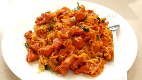 Maggi With Chicken Sausage