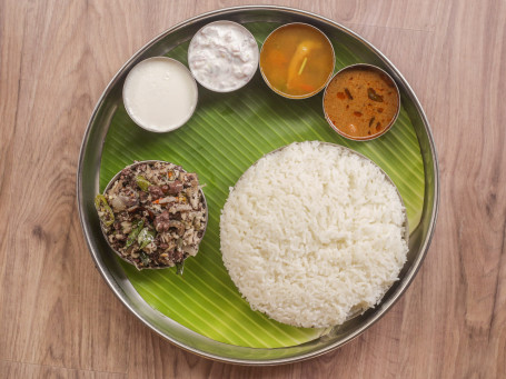 Mutton Ratha Kudai Poriyal Combo Meal