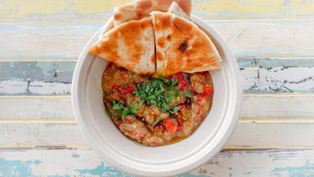 Baba Ganoush With Warm Pita