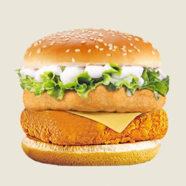 Panner Veggie Tower Burger