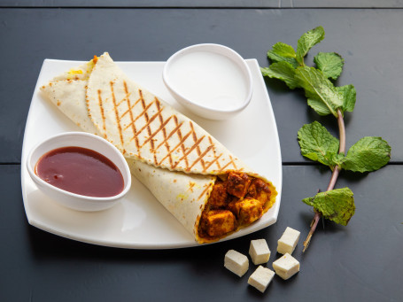 Paneer Tikka Shawarma Wrap