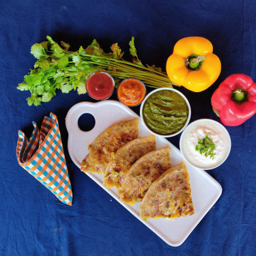 3 Pepper Cheese Paratha Box