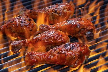 Bbq Grilled Chicken Leg(3Pcs)