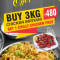 Buy 3 Kg Chicken Biriyani Get 1 Chicken65 Free