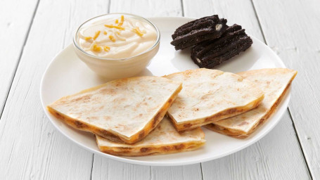 Kids' Cheeseburger Quesadilla