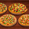 Comida Para 4: Pizza Cargada De Verduras