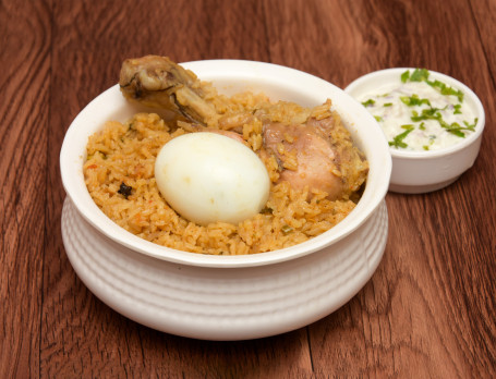 Chicken Mughlai Biryani (Half Plate)