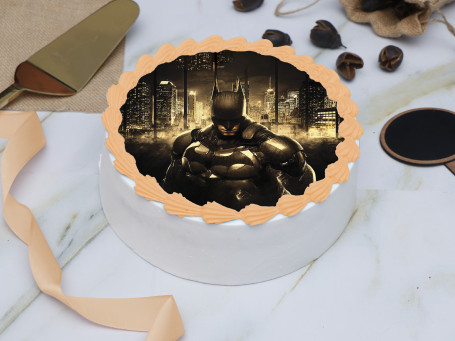 Batman Armor Photo Cake