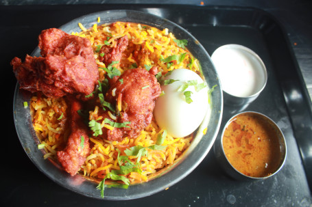 Premium Chicken Lollipop Briyani