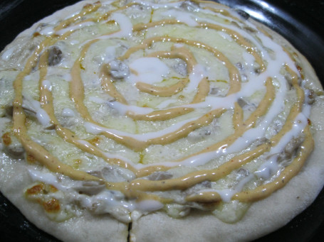 12 Large Fried Mushroom Pizza