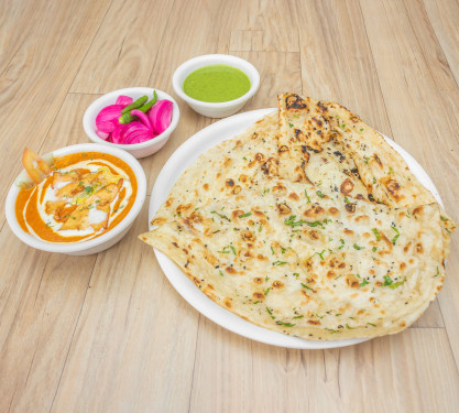 Paneer Dish Rice/Butter Naan/Laccha Paratha