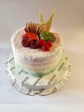 Eggless Rainbow Cake (500 G