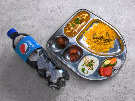 Non Veg Delux Thali Pepsi 750 Ml Pet Bottle