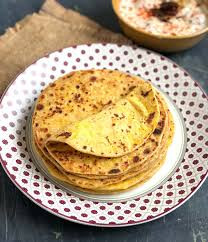 Aloo Paratha Thali[2 Paratha+Sabzi /Chokha+Dahi+Chatnee+Achar+Salad]